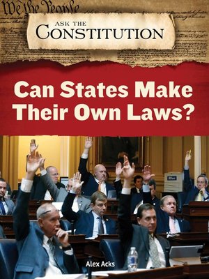 cover image of Can States Make Their Own Laws?